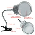 Magnifying Glass Lamp LED Magnifying Lamp with Metal Clamp Adjustable