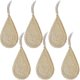 thumbnail image 2 of Paquete de 6 paños exfoliantes para la cara y el cuerpo Toalla Toalla de baño Forma de gota 7x11cm kaili Sencillez, 2 of 4