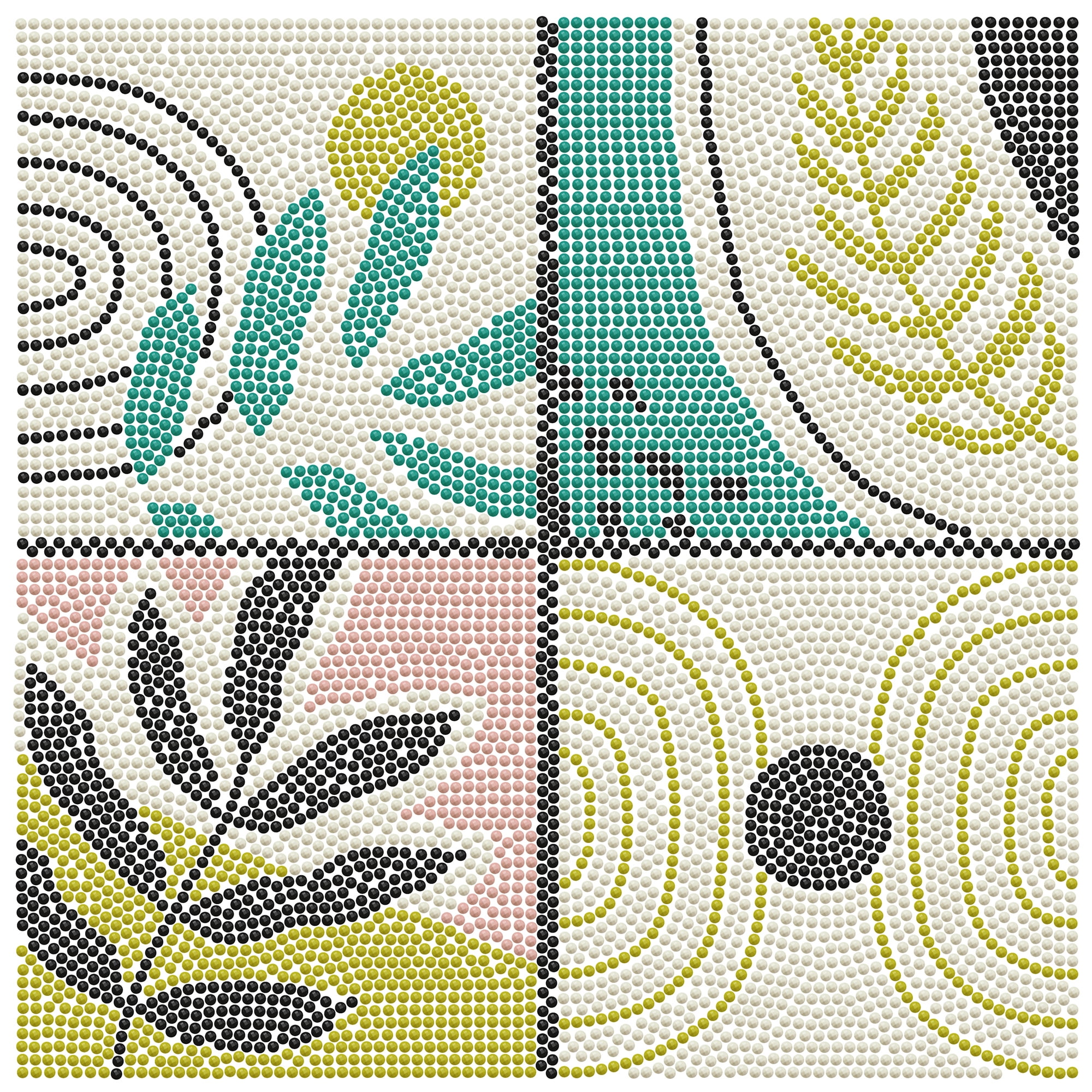 DIAMOND DOTZ® Boho Quartet Special Edition Diamond Painting Kit