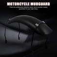 thumbnail image 2 of Milisten Motorcycle Riders Iron Front Mudguard 1Set Protect Motorcycle Paint, 2 of 7