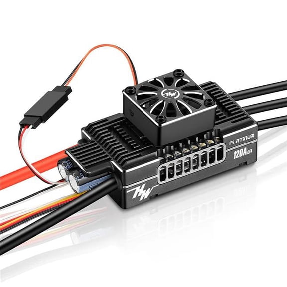 Hobbywing HWI30203402 Platnium 120A V5 ESC Motor