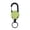 Green, variant on Retractable Key Holder Clip with Easy Pull Buckle Compact Design for Keys ID Badges Multi Color Options 2 Pack