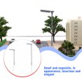 thumbnail image 3 of 1:150/1:87 Lamp Steel Tube LED Model Layout Street Light Mini Crafts Decoative Single Head Night-light Building Lighting 1:150/Warm white, 3 of 9