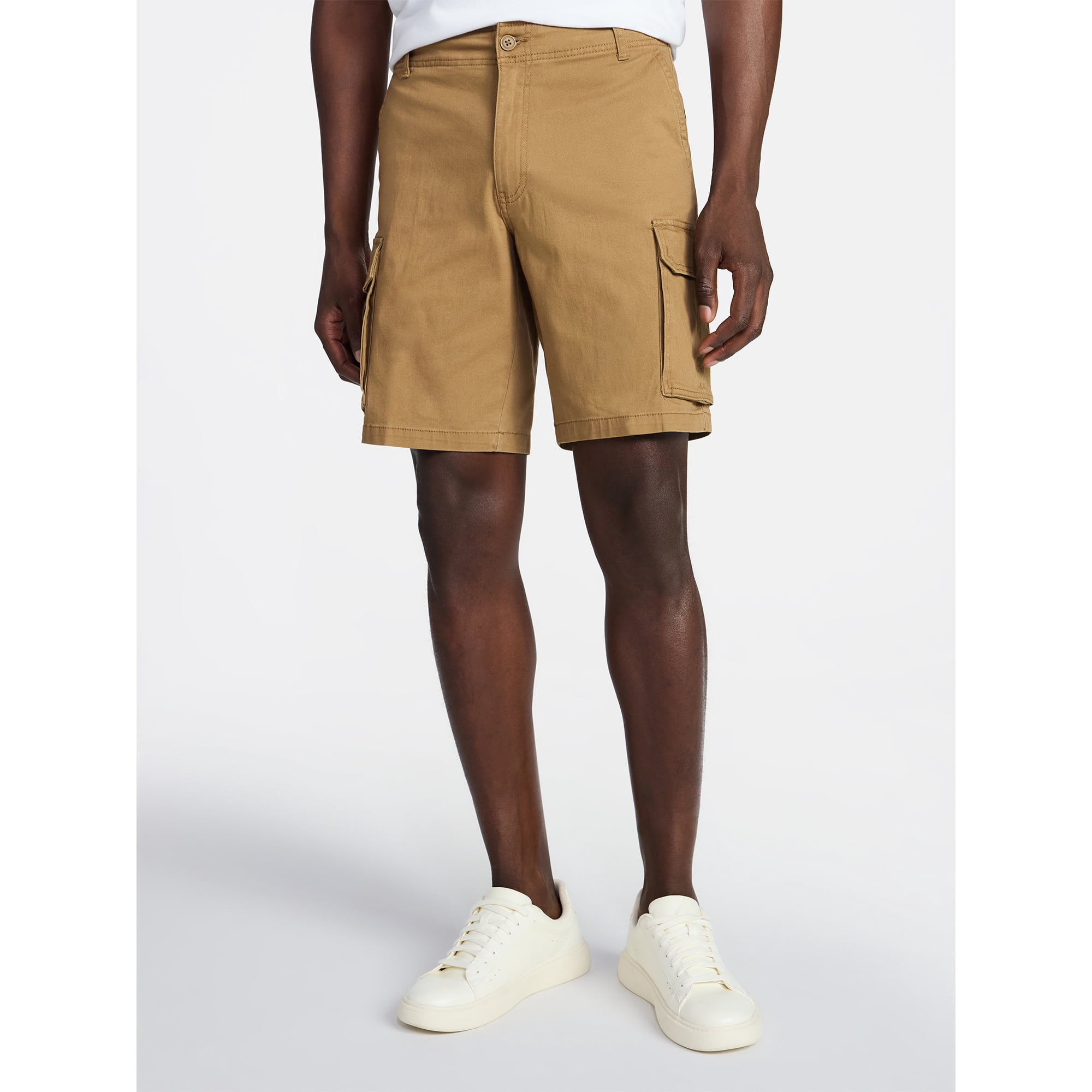 George Men's & Big Men's Relaxed Fit Cargo Shorts, 10 in Inseam, Sizes 30-46