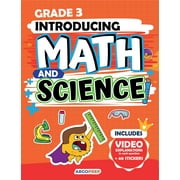 ArgoPrep 3rd Grade Introducing Math & Science Workbook | Video Explantions to Each Question Included | 360 Pages