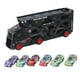 thumbnail image 5 of Camión de juguete Hugo Transportador de coches y camiones negro, 5 of 9