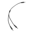 thumbnail image 6 of DC5.5x2.1mm Power Splitter Cable 18AWG, Male to Two Male 5.5MM x2.1MM Cord for LED, CCTV Cameras Supply Cord, 6 of 11