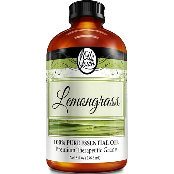 Oil of Youth Lemongrass Essential Oil, 8 fl oz
