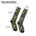 thumbnail image 5 of Fotbe Dinosaur Skeleton print Women's Men's Novelty Crew Socks Cotton Socks Knee High Socks for Walking,Running,Nurses,Pregnancy, 5 of 9