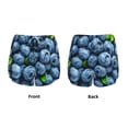 thumbnail image 5 of Lsque Fresh Blueberries Printed Women's Running Shorts with Liner Pockets,Elastic Quick Dry Workout Athletic Gym Yoga Shorts,Womens High Waist Shorts-X-Large, 5 of 9