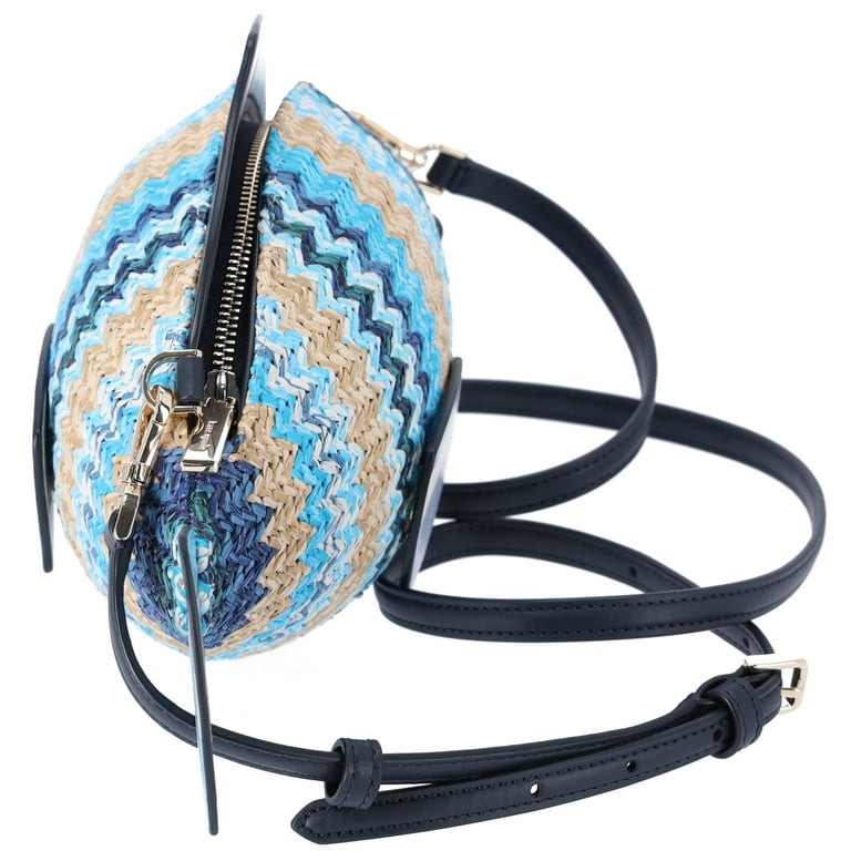 Kate Spade KG739 What A Catch 3D Fish Crossbody Novelty Blue Multi