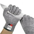 thumbnail image 6 of ALLTIMES 2 Pairs Cut Resistant Gloves Level 5 Certified Safety Protection for Butcher Kitchen Meat Cutting Wood Carving, 6 of 7