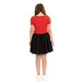 thumbnail image 3 of Miraculous Ladybug Girls Sweater Top Dress with Mesh Skirt, Sizes 4-16, 3 of 10