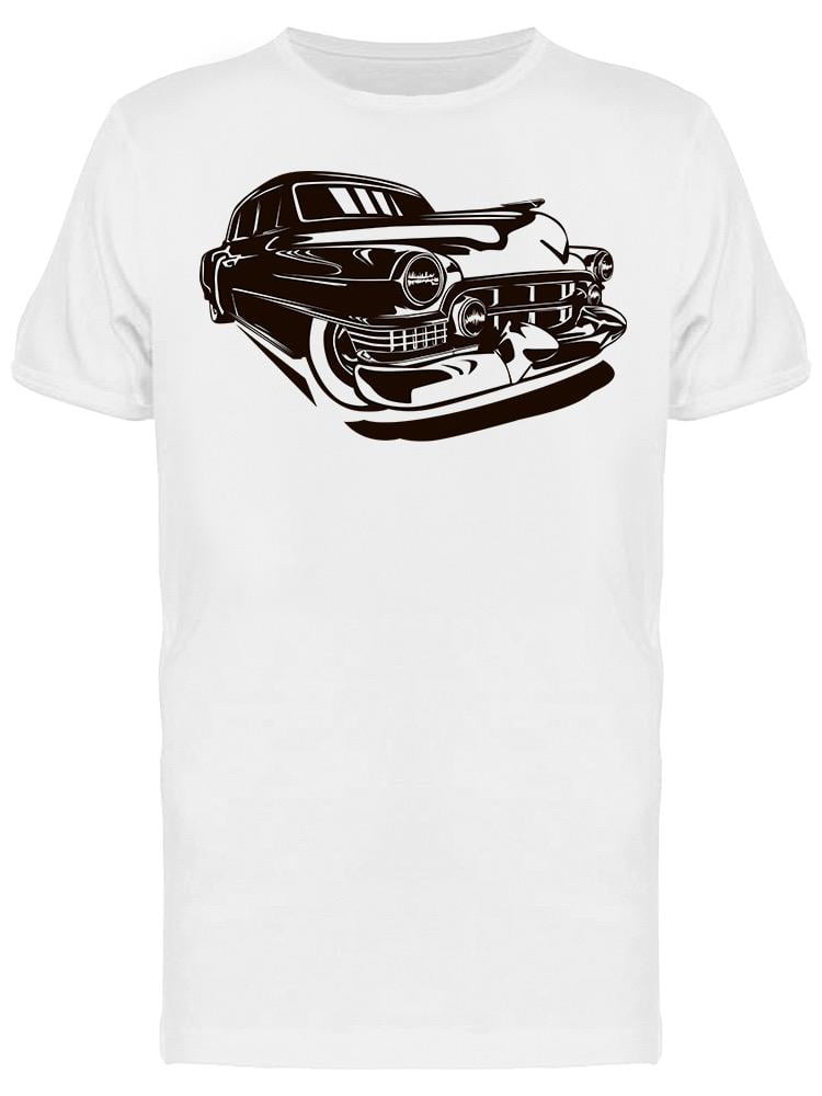 Old American Muscle Car TShirt Men Image by Shutterstock, Male Small