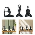 thumbnail image 6 of Baoblaze 3 Pieces Yoga Women Statue Modern Yoga Figurine for Shelf Desktop Decoration Black, 6 of 8