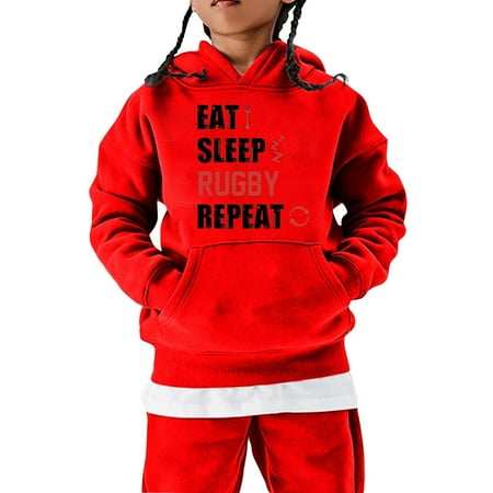 

Football Fans Sports Teen Sweatshirt Vintage Rugby Player Sports Retro Kids Rugby Pullover Hoodie Jacket and Tie Hoodie Toddler Jacket Girls Kids Sweatshirts Hoodies Boys Sweat Shirt Girls for Boys