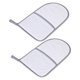 thumbnail image 5 of 2 guantes de planchado, almohadilla de planchado de mano, funda aislante térmica, manopla de vapor tira gris, 5 of 9