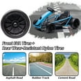 thumbnail image 3 of Simzone Go Kart for Kids 24V Battery 300WX2 Motors Pedal On Foot Go Cart 8MPH High Speed Drifting Car with Slow Start Function Music Elastic Durable Tires, Blue, 3 of 7