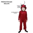 thumbnail image 4 of Disfraz de Primavera Hormiga Roja Unitardo Unisex Infantil Talla  4 a 6 años, 4 of 7