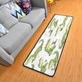 thumbnail image 5 of Long Floor Mat Hallway Carpet 72x24 Inch Area Carpet Non-slip Entrance Carpet Washable Door Mat Kitchen Bedroom Living Room Cute Crocodile, 5 of 7