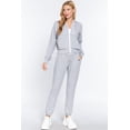 thumbnail image 2 of Simply Fashion Inner Brushed FLEECE FRENCH TERRY Jogger ,hgrey,medium, 2 of 4