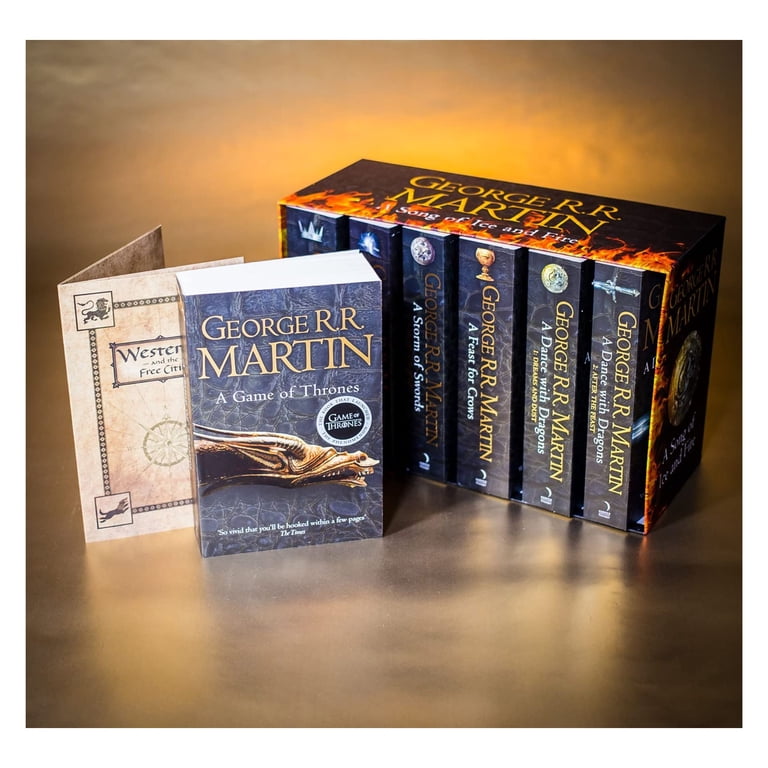 新品未開封　A game of thrones 英語　洋書　7冊セット Books LTD, Game of Thrones, A Song of Ice and Fire Series, Full 7