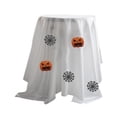 thumbnail image 2 of Table Cloth Polyester Antependium Halloween Party Tablecloth Pumpkin Spider Web 150 * 200, 2 of 9