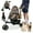 Brown, variant on Petique Revolutionary Durable Pet Stroller for Pets up to 50-lbs Galaxy Gray