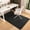 1-pack Black, variant on Desk Chair Mat for Hardwood Floor Corduroy Surface 55"x35" Office Chair Mat for Rolling Chairs,Large Anti-Slip Backing Under Desk Low-Pile Office Rug Floor Mat for Office/Home