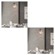 thumbnail image 2 of Cateissary Decoración de pantalla de lámpara colgante tejida para dormitorio, comedor, sala de estar Tipo 2 2piezas, 2 of 6