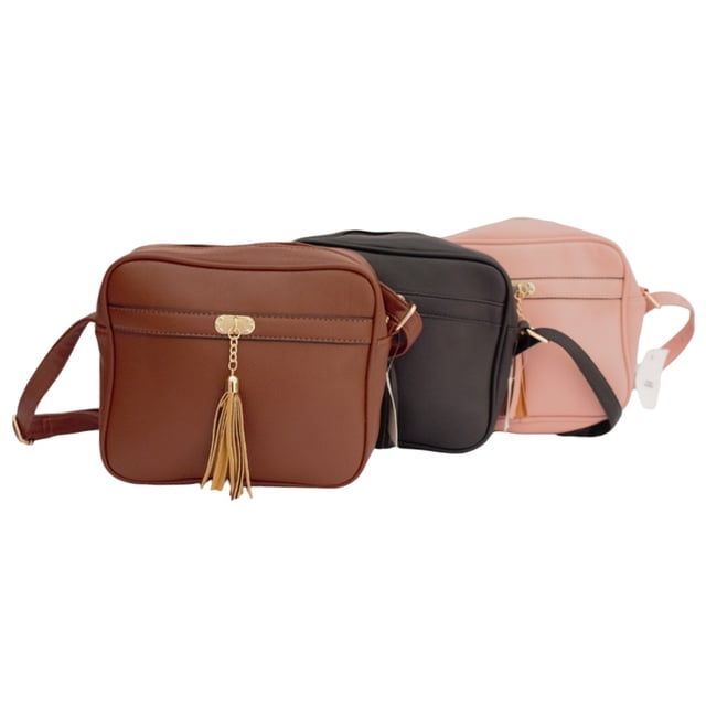 Bolso de Cuero Sintetico Moda Casual Hombro Juvenil 2 En 1
