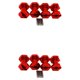 thumbnail image 1 of Vogacara Adaptador de cubo hexagonal de rueda de 12 mm para 1/12 ECX RGT136100 Mejore el rendimiento del automóvil RC con rueda hexagonal de 12 rojo 2Conjunto, 1 of 6