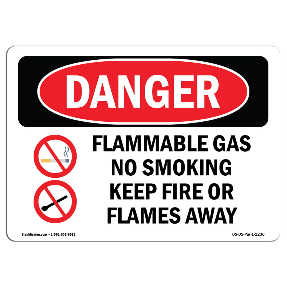 Decal Flammable Pack of 5 Labels 
