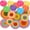 Mexican, variant on 18 Pcs Pastel Party Decorations, Spring Hanging Decorations, Colorful Paper Lanterns, Hanging Paper Fans Party Decorations for Home Classroom Wedding Birthday Party Easter Decorations