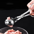 thumbnail image 4 of Stainless Steel Meatball Maker Tool Manual Food Shaping Mold for Beef Pork Rice Balls and Home Kitchen Cooking Preparation, 4 of 6