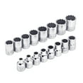 thumbnail image 4 of Genius Tools 16 Piece 3/8" Dr. Metric Hand Socket Set (12-Point) - TW-316M, 4 of 9