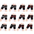 thumbnail image 4 of Guantes negros de cosplay de Naruto Anime Akatsuki Itachi, guantes sin dedos para bicicleta y motocicleta, juguetes para niños, regalo para adultos, 4 of 5