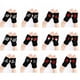 thumbnail image 4 of Guantes negros de cosplay de Naruto Anime Akatsuki Itachi, guantes sin dedos para bicicleta y motocicleta, juguetes para niños, regalo para adultos, 4 of 5