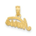 thumbnail image 3 of 14k Yellow Gold Nurse Pendant Charm, 3 of 4