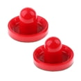 thumbnail image 2 of pitrice 2 Pieces Air Hockey Felt Pushers Goalie Handles Paddles Replacement Large Red, 2 of 9
