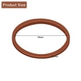 thumbnail image 2 of 600 Mini Rubber Bands Soft Elastic Bands for Kid Hair Braids Hair (Dark Brown), 2 of 7