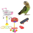 thumbnail image 4 of Juguete de entrenamiento de aves Zulema Juguetes de loros 4 piezas, 4 of 8