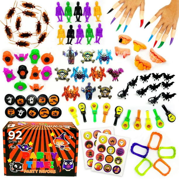 Halloween Party Favors Bulk Toys 92 Pcs Pinata Filler Halloween Toys