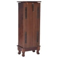 thumbnail image 3 of Patiojoy Jewelry Cabinet Armoire Cambered Front Storage Chest Stand Organizer, 3 of 5