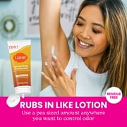 Lume Whole Body Women’s Deodorant - Invisible Cream - Aluminum Free - Toasted Coconut - 2.2oz Tube
