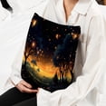 thumbnail image 6 of Fireflies Throw Pillow - Velvet Pillow Inserts Covers with Unique Patterns - Set of 2 - Available in 16x16, 18x18, 20x20 Inches for Various Occasions, 6 of 6