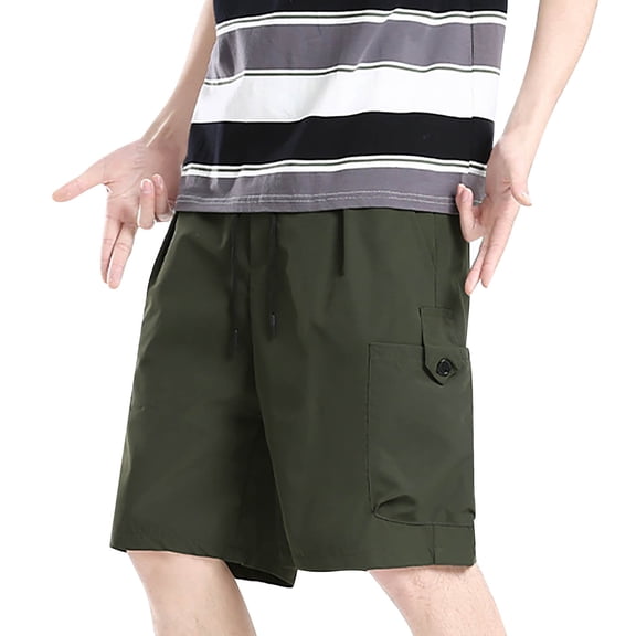 Ramiter Mens Shorts Men Summer Short Pant Casual Printed Short Loose Tether Pocket Board Short Pant Beach Fashion Short AG,2XL