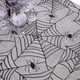thumbnail image 2 of Fastboy 1pc Halloween Decoration Lace Cobweb Skeleton Skull Tablecloth Black Fireplace Cloak Cape Scarf Event Party Decoration, 2 of 3
