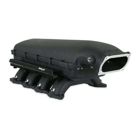 Holley EFI 300-910BK Hi-Ram EFI Intake Manifold Coyote - Black Finish