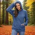 thumbnail image 6 of AELand Women's Sweaters Fashion Oversized Pullover Hoodies Sweatshirts Long Sleeve Loose Fall Sweaters With Kangaroo Pocket, S~XXL, 6 of 6